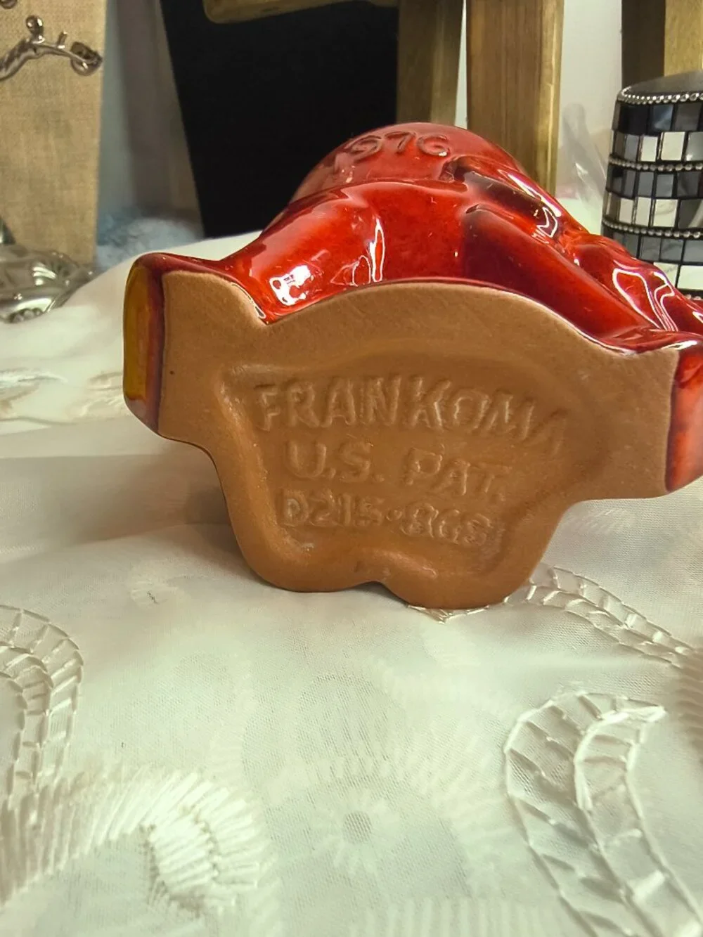 Francoma Rep. 1976 and 1977 Elephant Coffee Mugs